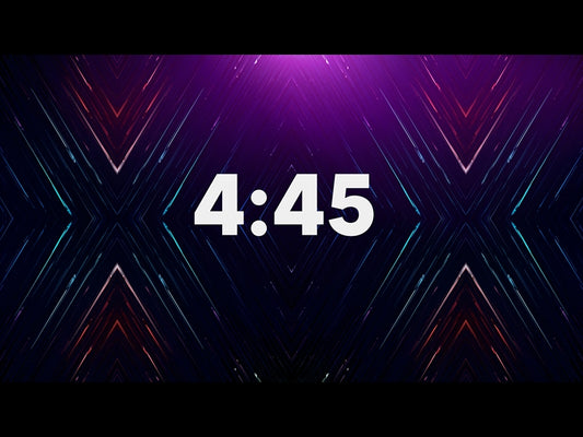Pixelate Minimalist Countdown