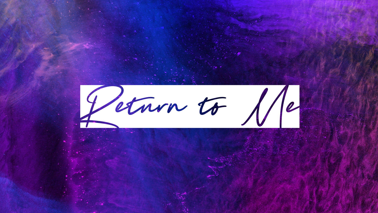 Vibrant Dust Return To Me Title Still