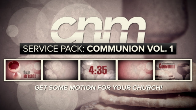 Service Pack: Communion Volume 1