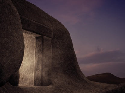Easter Tomb Dark Fog