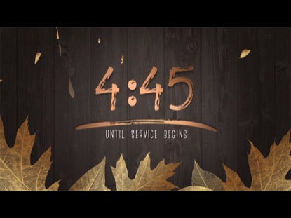 Golden Leaves Countdown