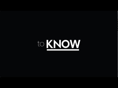 To Know