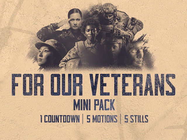 For Our Veterans Mini-Pack