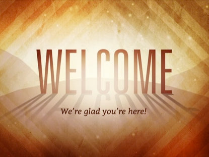 Diamond Orange Welcome