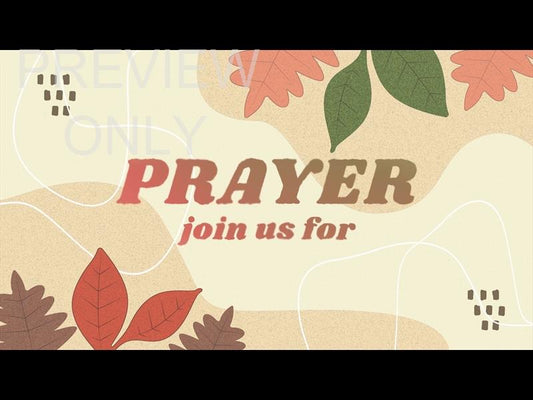 Fall Leaves Prayer Still