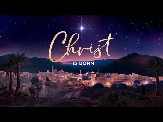 Christmas Journey Christ Is Born