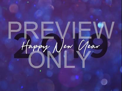 Glitter Sparks New Year 2019 Still