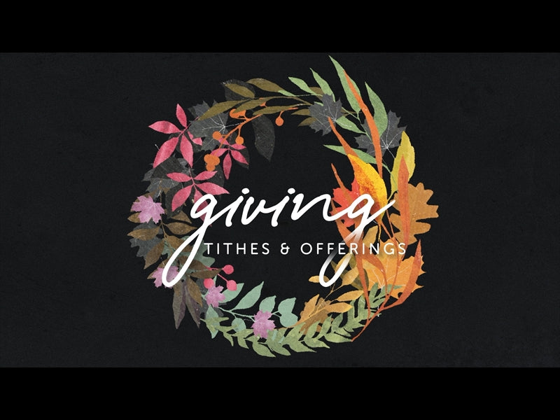 Autumn Wreath Giving