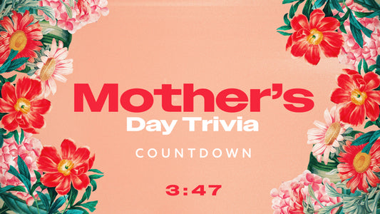 Vintage Floral Trivia Countdown