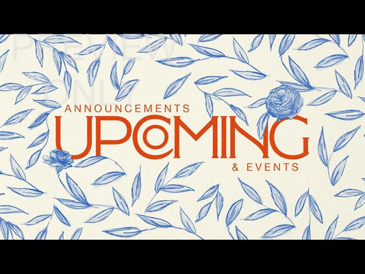 Floral Sketch Upcoming Still