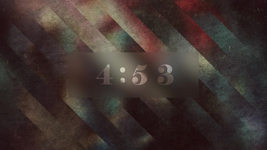 Muted Stripes Countdown