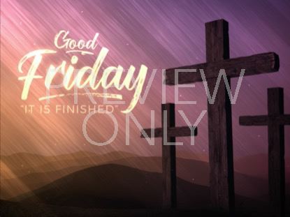 Vivid Fibers Good Friday Title