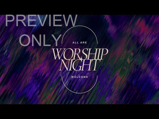 Twilight Cascade Worship Night Still