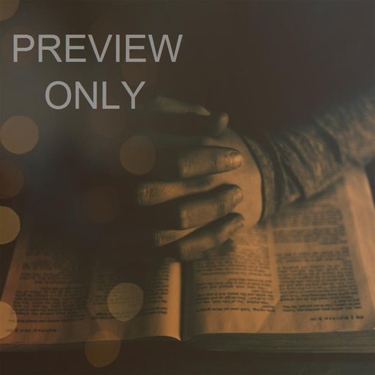 Pray Without Ceasing Blank