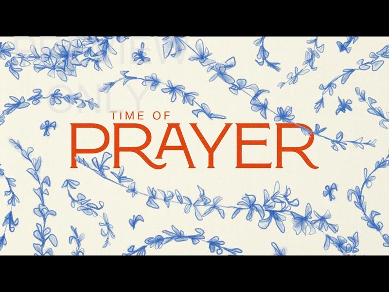 Floral Sketch Time Of Prayer Still