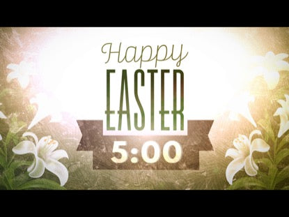 Easter Lilies Countdown