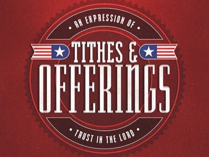 Memorial Badge Tithes And Offerings