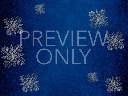 Trendy Christmas Blue Still