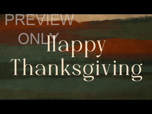 Seasons Return Thanksgiving Still