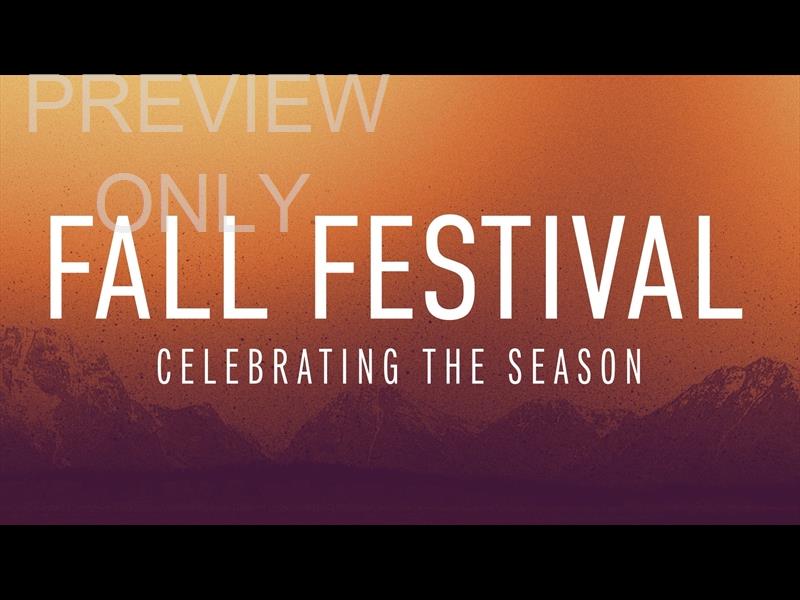 Wilderness Fall Festival Still