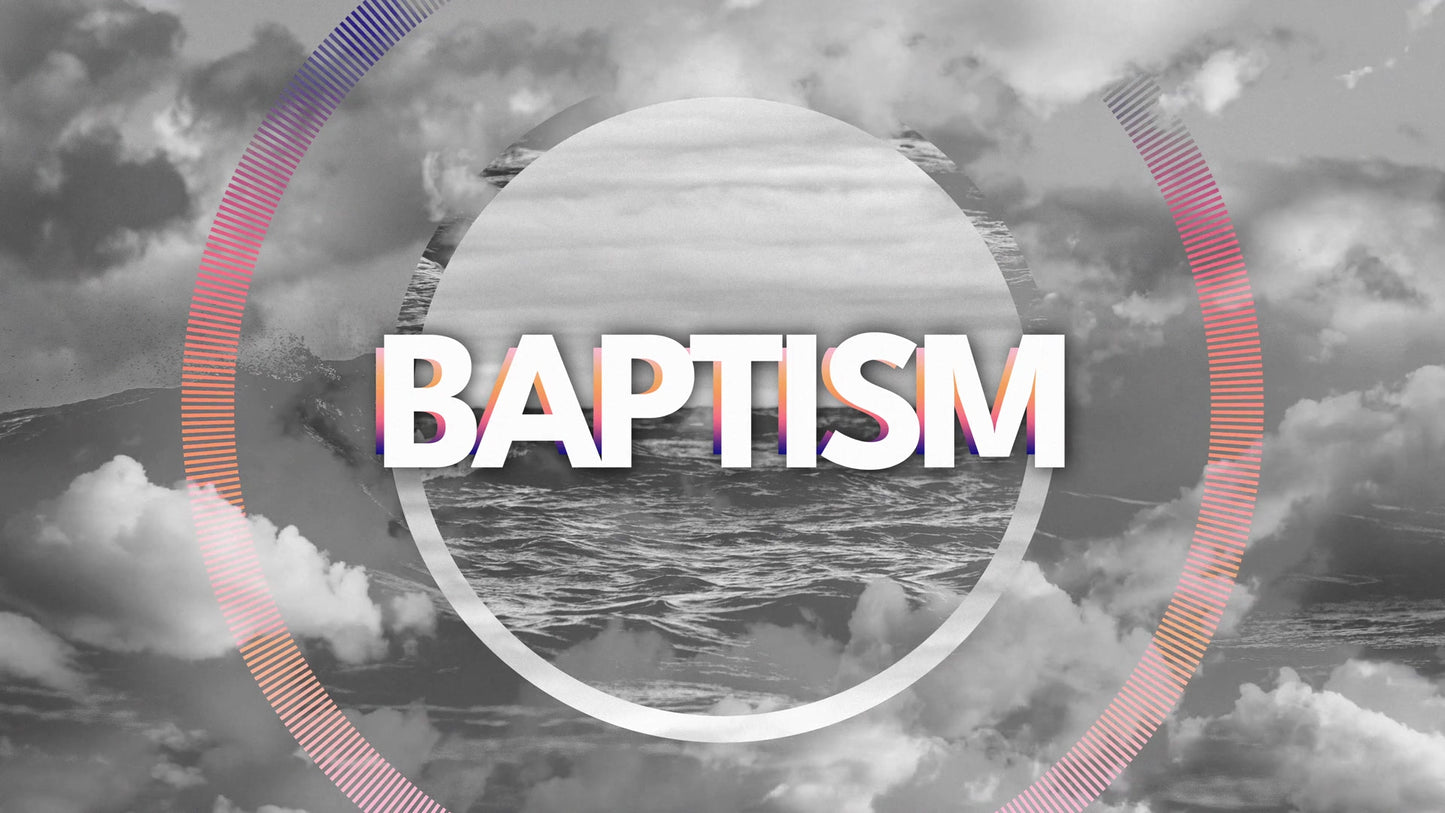 Monochrome Baptism Still