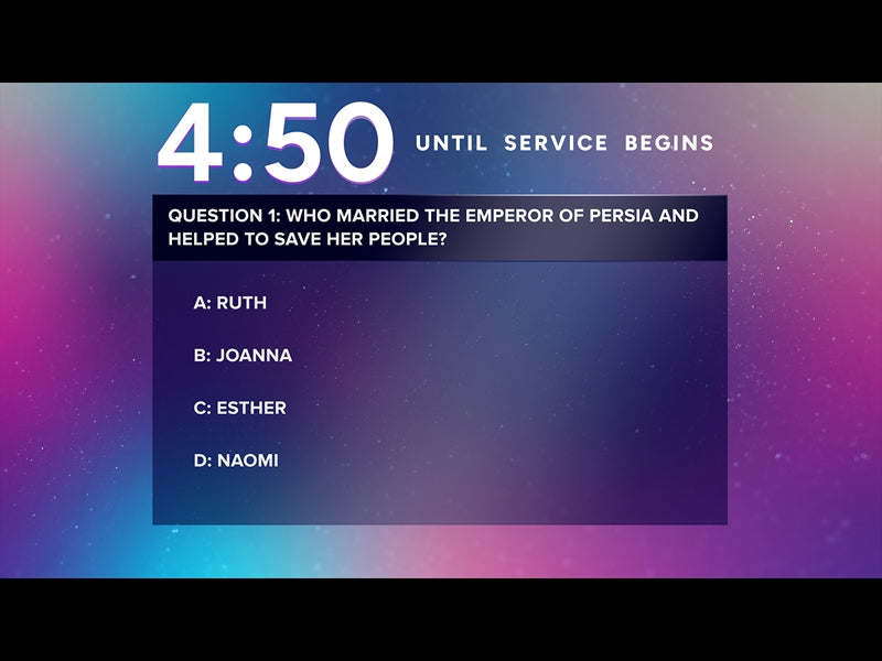 Artistry Trivia Countdown