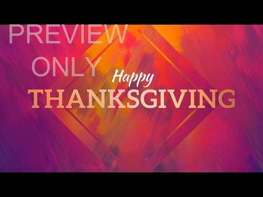 Painted Fall Thanksgiving Still