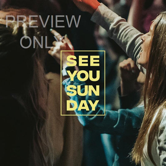 See You Sunday Social Graphics Title