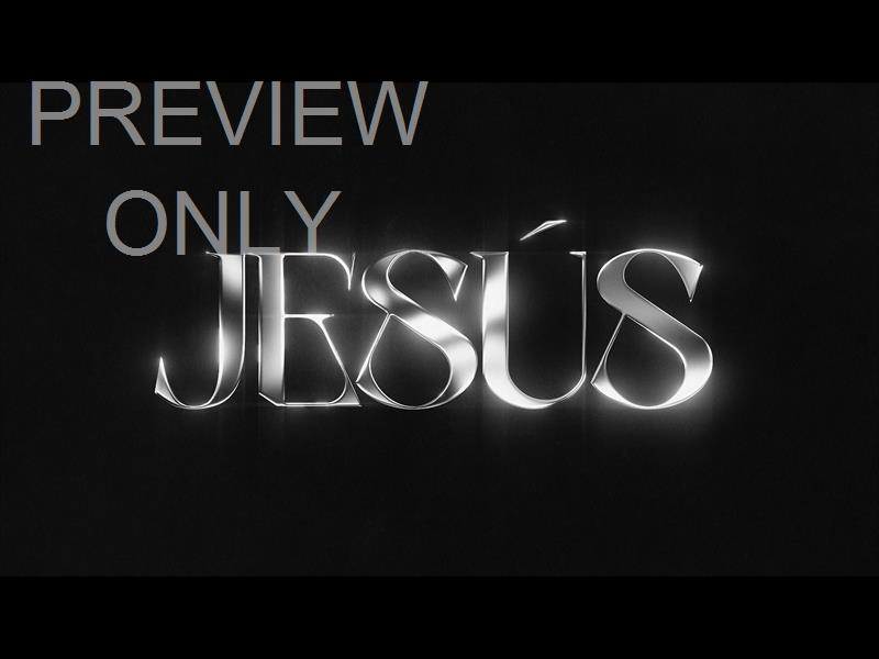 Lttrs Jesus Bw