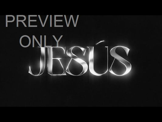 Lttrs Jesus Bw