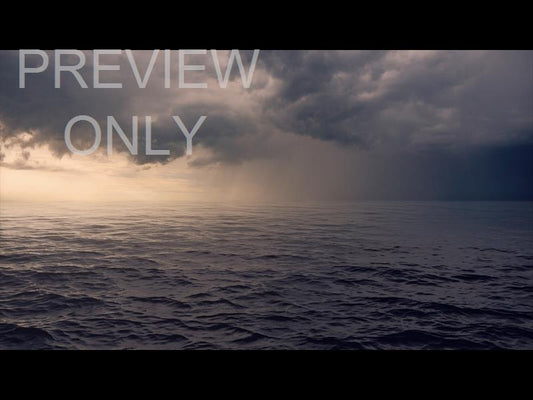 Seascape Stormy Sky