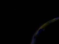 Space Earth Rotate