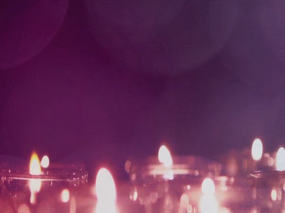 Advent Candles Pink Motion