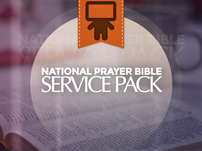 National Prayer Bible Service Pack