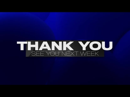 Livestream Thank You See You Next Week Blue