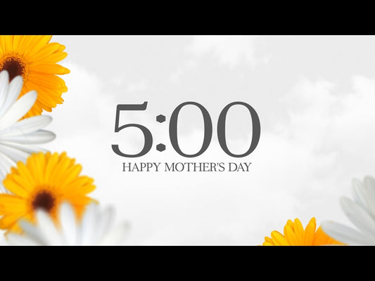 Mothers Day Flowers Countdown