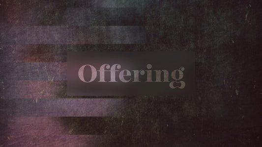 Muted Stripes Offering Still