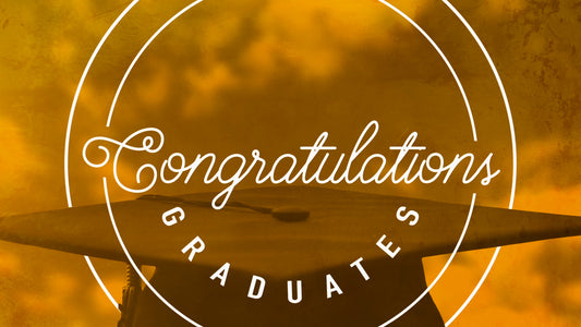 Congratulations Graduates Title Orange