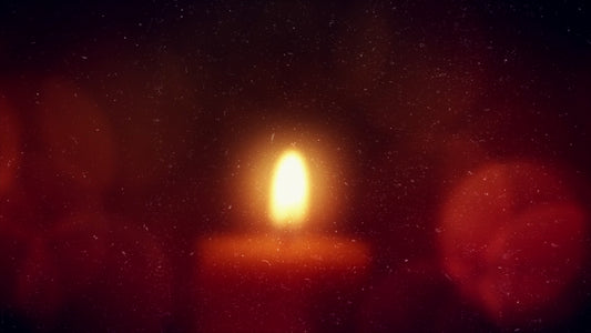 Warm Advent Glow Candle 02