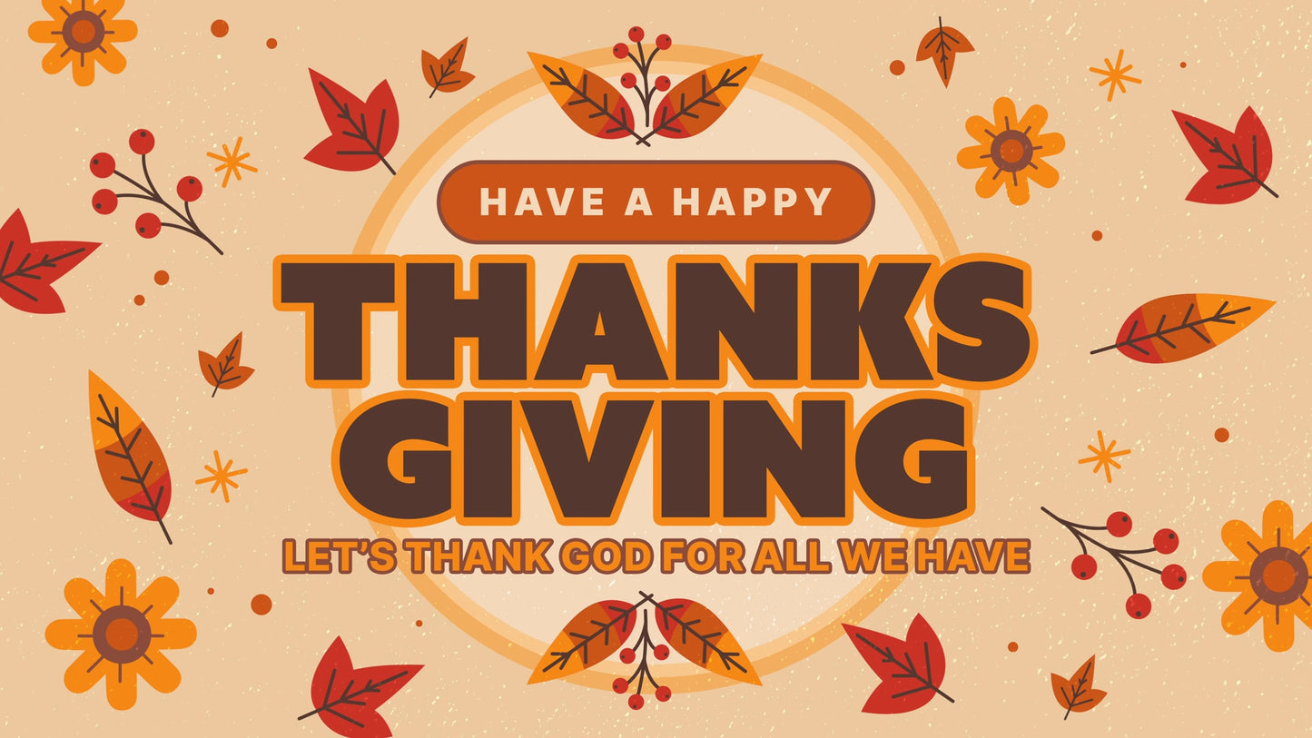 Thanksgiving Leaves Thanksgiving Still