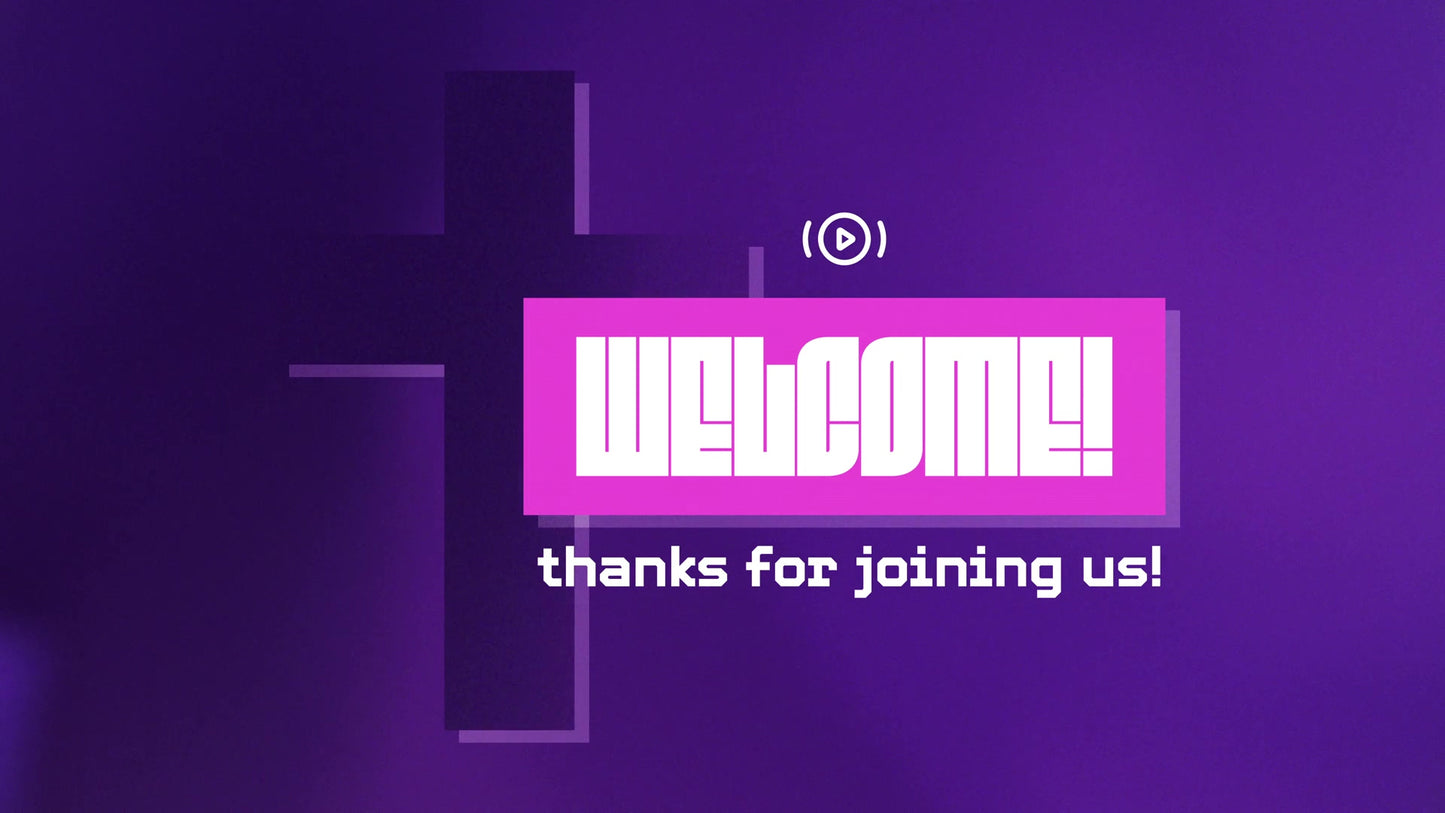 Color Cross Welcome Stream Still
