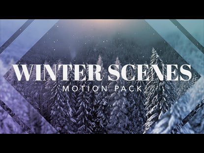 Winter Scenes Motion Pack