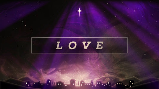 Painted Christmas Advent Love