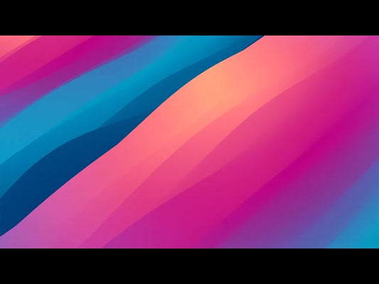 Color Flow Vivid Peach Teal