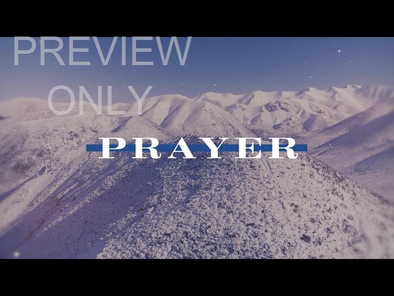 Deep Winter Prayer Still