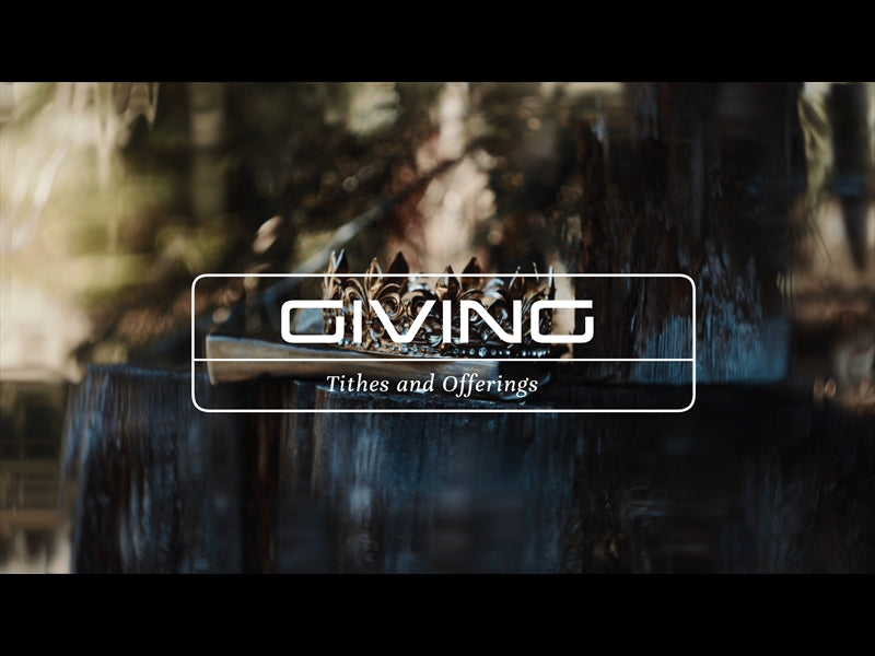 Bible And Crown Giving