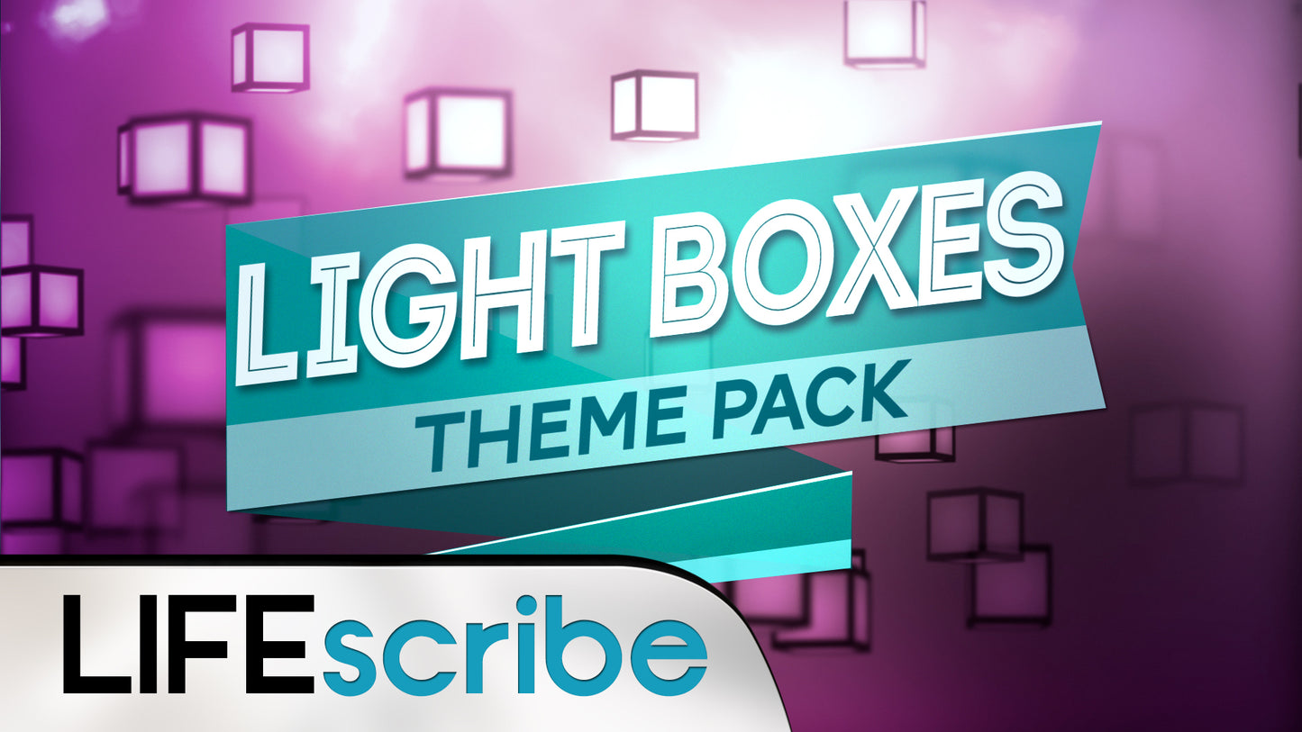 Light Boxes Theme Pack