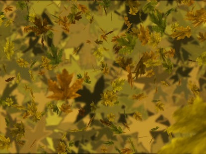 Camo Falling Leaves Loop