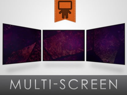 Stained Glass Motion 2 Triple Wide