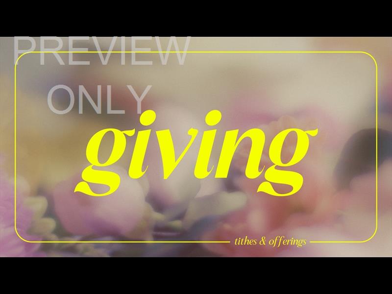 Flora Mae Giving Still